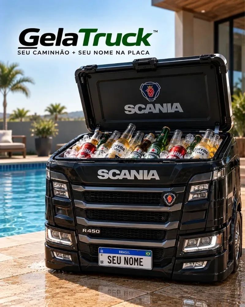 GelaTruck™ – O Cooler dos Apaixonados por Caminhão